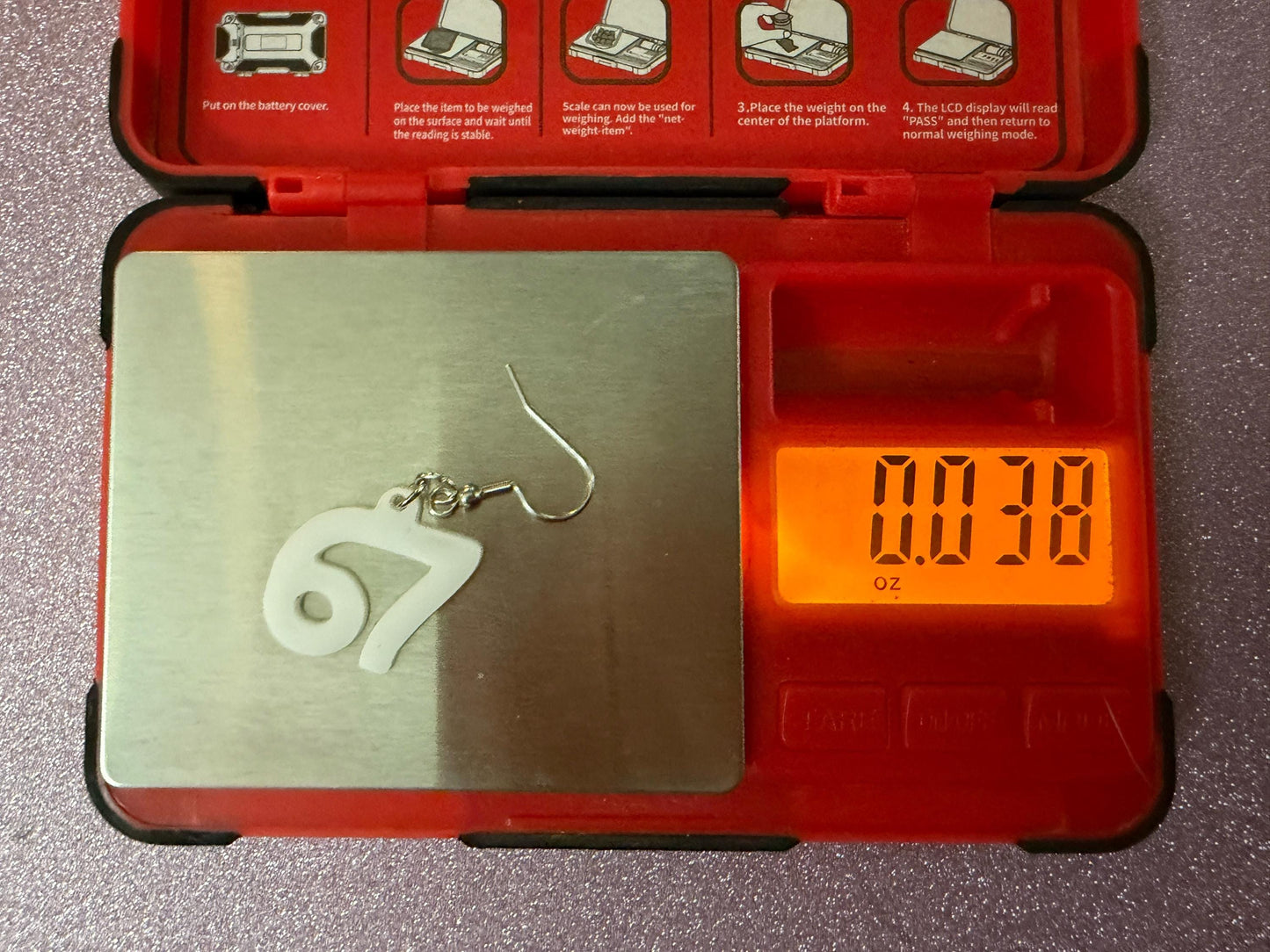 6 7 Meme Number Earrings: Laser Cut Numbers, six Seven, Math Teacher Gift, Anniversary, Novelry, Mainstream, Best Gifts for Her/Him/Them