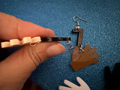 6 7 Meme Number Earrings: Laser Cut Numbers, six Seven, Math Teacher Gift, Anniversary, Novelry, Mainstream, Best Gifts for Her/Him/Them