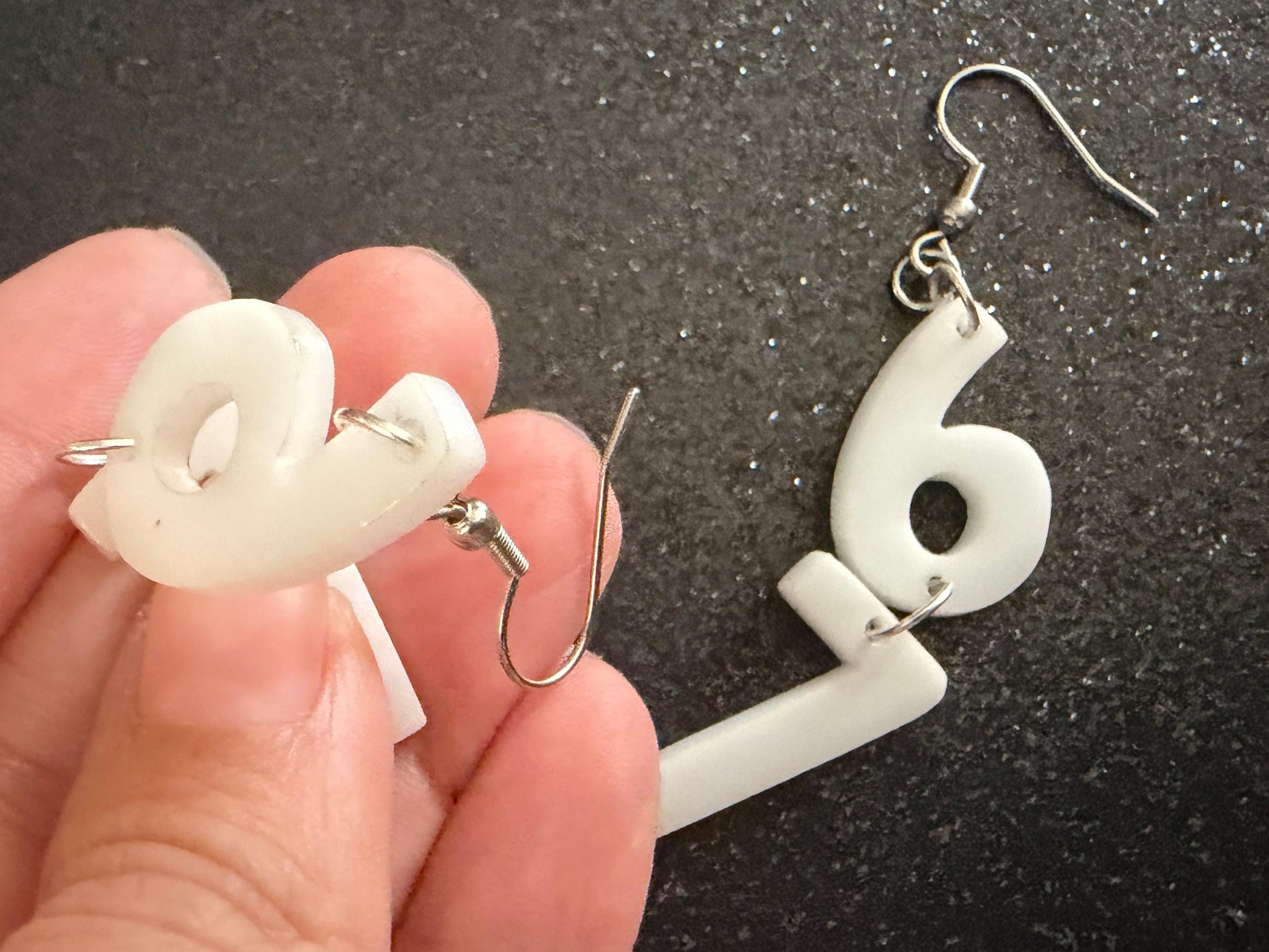 6 7 Meme Number Earrings: Laser Cut Numbers, six Seven, Math Teacher Gift, Anniversary, Novelry, Mainstream, Best Gifts for Her/Him/Them
