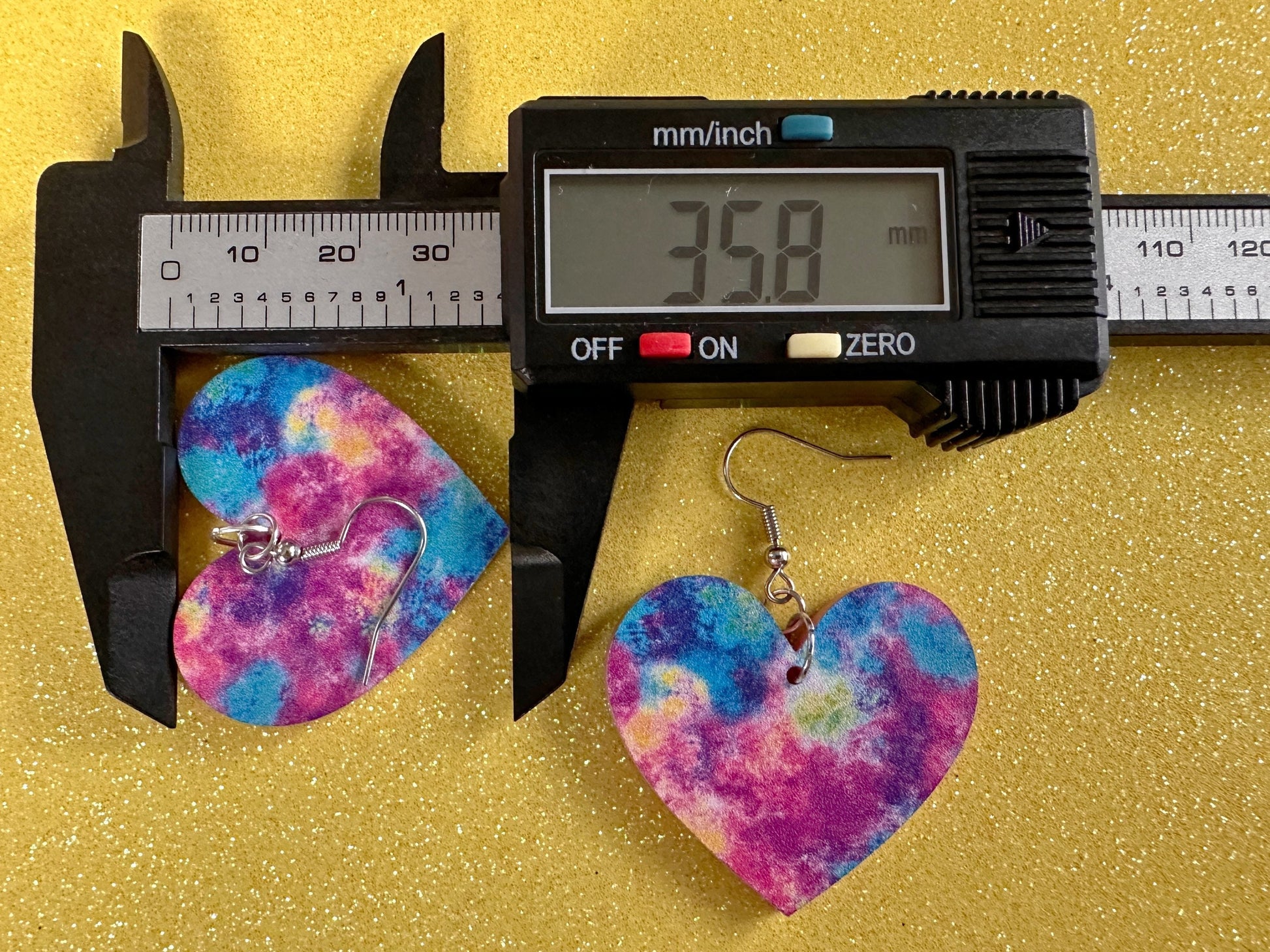Acrylic Pour Earrings: Laser Cut Acrylic Rainbows, Colorful, Paint Splatter, Psychedelic, Magic, Pride, Art, Paint, Gifts for Her/Him/Them