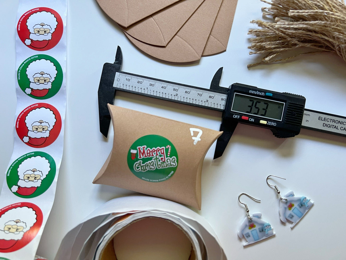 Advent Calendar (Earring-licious): 12 Days of Christmas Earrings, Christmas Gift, Present, Gifts for Her/Him/Them
