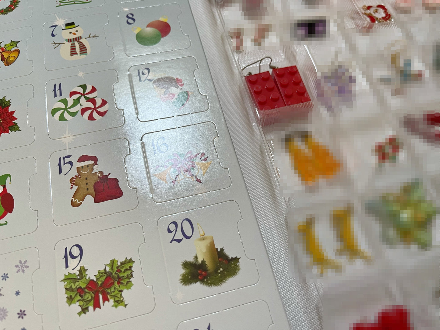 Advent Calendar (Earring-licious): 24 Days of Christmas Earrings, Christmas Gift, Present, Gifts for Her/Him/Them