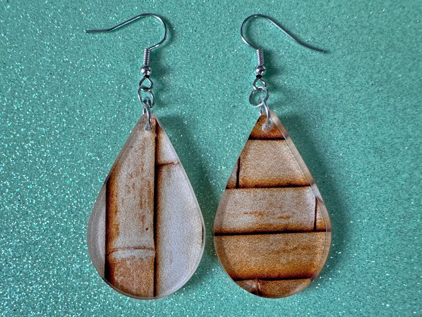 Bamboo Earrings: Laser Cut Acrylic Bamboo Shoots, Floral, Forest, Botany, Bamboo Shoots, Panda, Chinese Plant, Best Gifts for Her/Him/Them