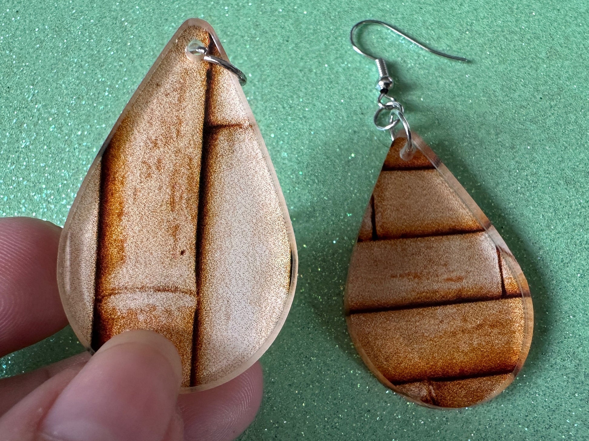 Bamboo Earrings: Laser Cut Acrylic Bamboo Shoots, Floral, Forest, Botany, Bamboo Shoots, Panda, Chinese Plant, Best Gifts for Her/Him/Them