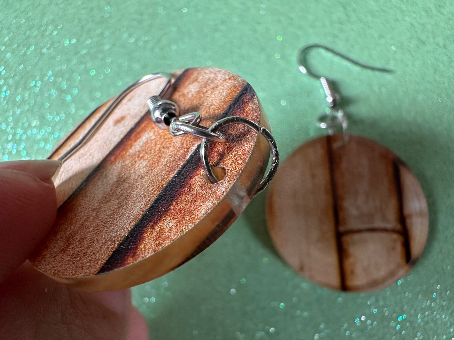 Bamboo Earrings: Laser Cut Acrylic Bamboo Shoots, Floral, Forest, Botany, Bamboo Shoots, Panda, Chinese Plant, Best Gifts for Her/Him/Them