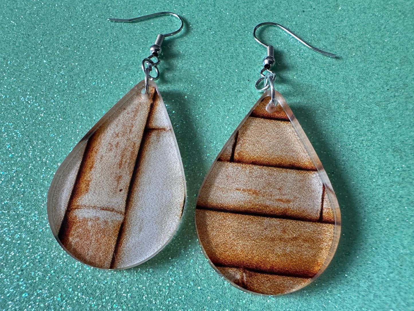 Bamboo Earrings: Laser Cut Acrylic Bamboo Shoots, Floral, Forest, Botany, Bamboo Shoots, Panda, Chinese Plant, Best Gifts for Her/Him/Them