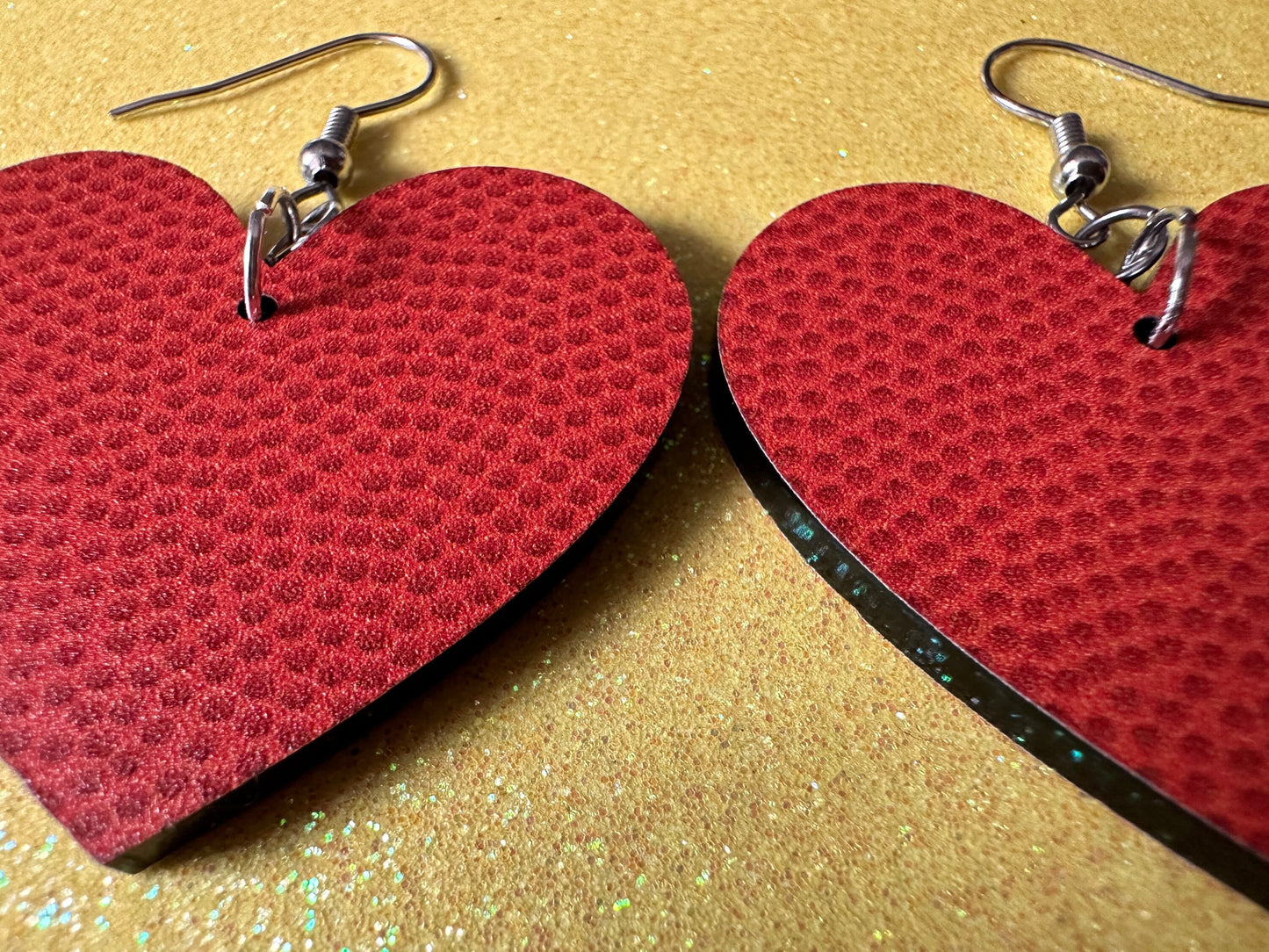 Basketball Earrings: Laser Cut Acrylic Basketball Print, Sports, NBA, PE Class, Sports Team, Sport Teams, Best Gifts for Her/Him/Them