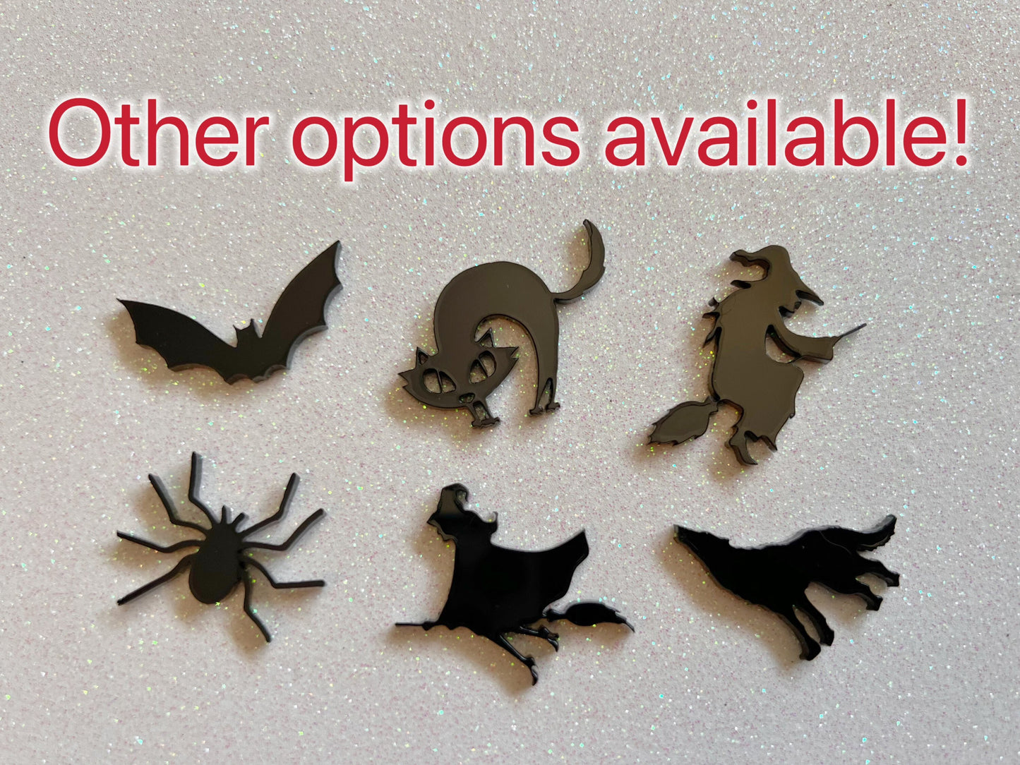 Bats & Full Moon Earrings: Laser Cut Acrylic Halloween Earrings, Silhouette Bats, Vampire, Horror, Scary, Best Gifts for Her/Him/Them