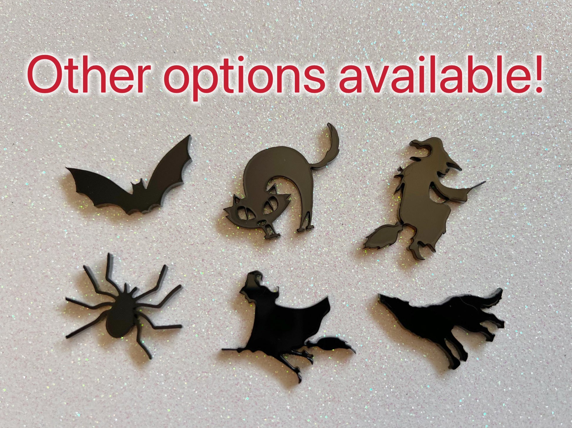 Bats & Full Moon Earrings: Laser Cut Acrylic Halloween Earrings, Silhouette Bats, Vampire, Horror, Scary, Best Gifts for Her/Him/Them