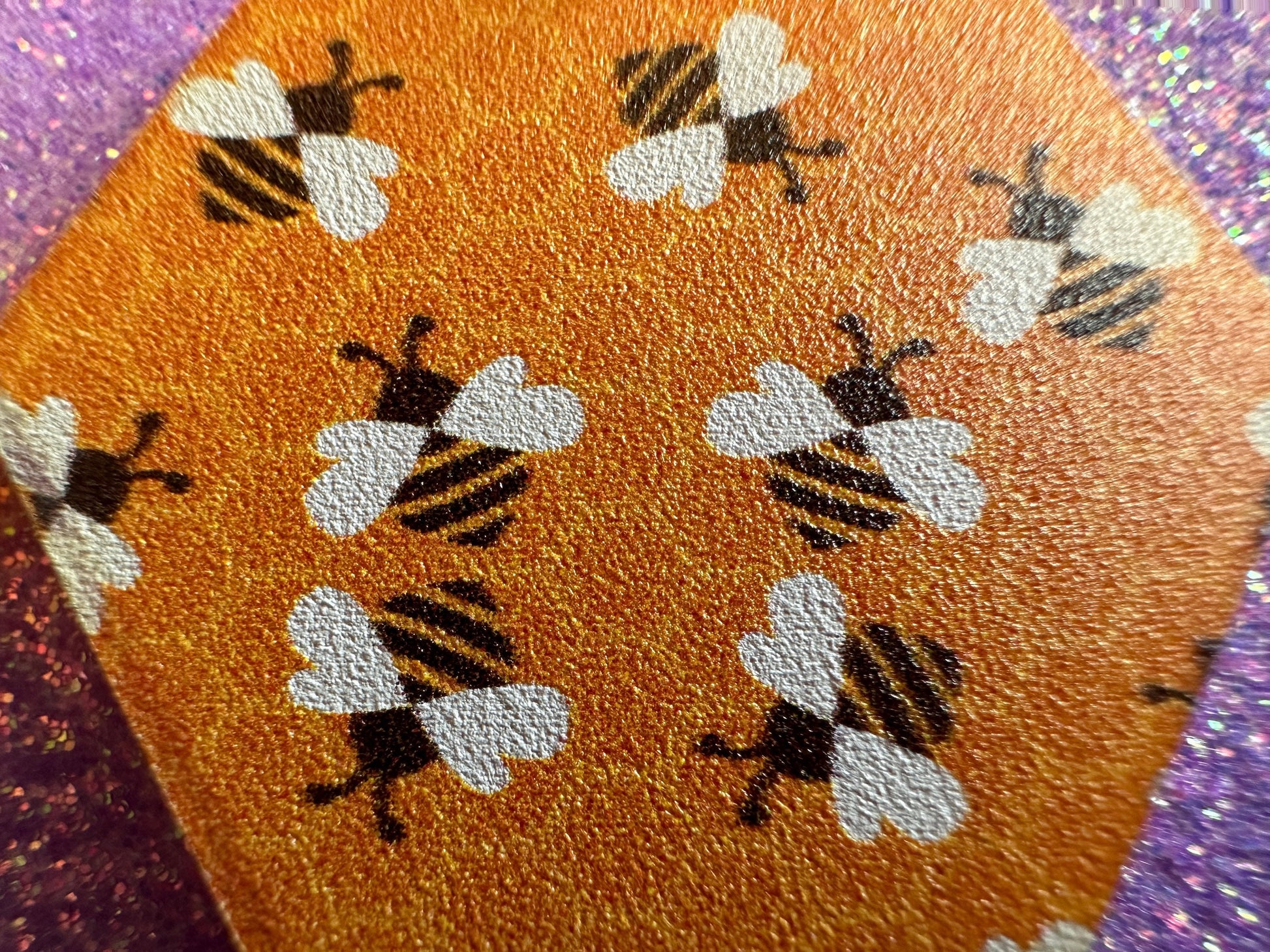 Bee Earrings: Laser Cut Acrylic Honey Bees, Bumblebees, Bumble Bees, Honeybees, Insects, Honey, Yellow, Hive, Best Gifts for Her/Him/Them