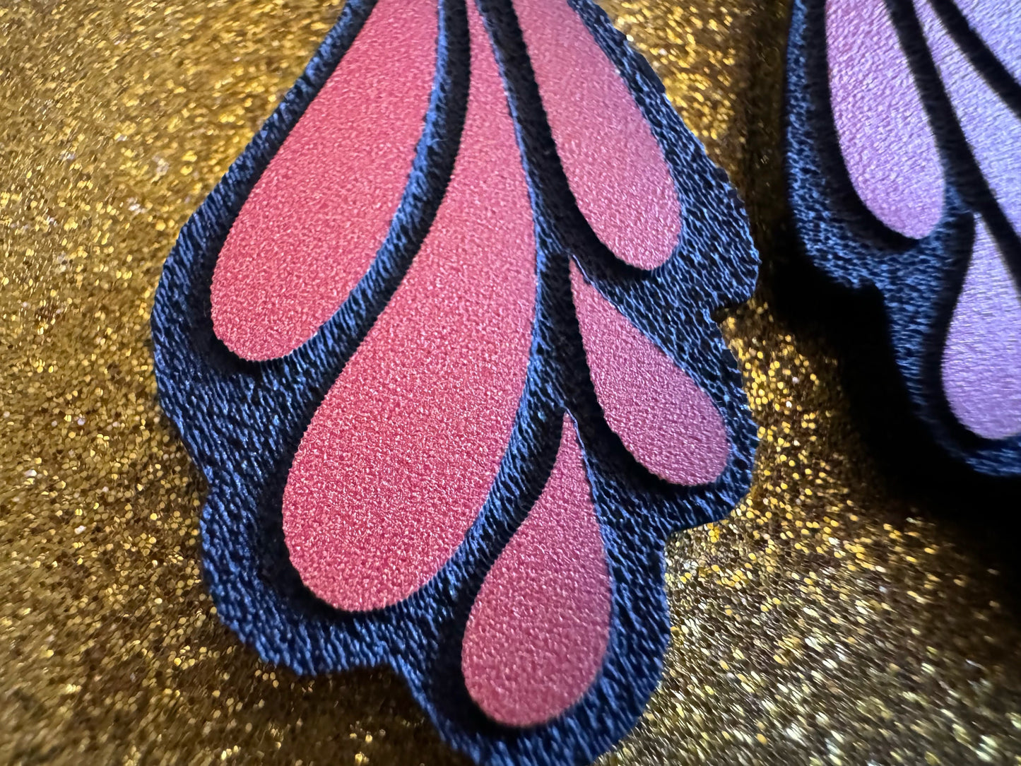 Butterfly Wing Earrings: Laser Cut Acrylic Butterflies, Summer, Monarch, Insects, Bugs, Orange Wings, Best Gifts for Her/Him/Them