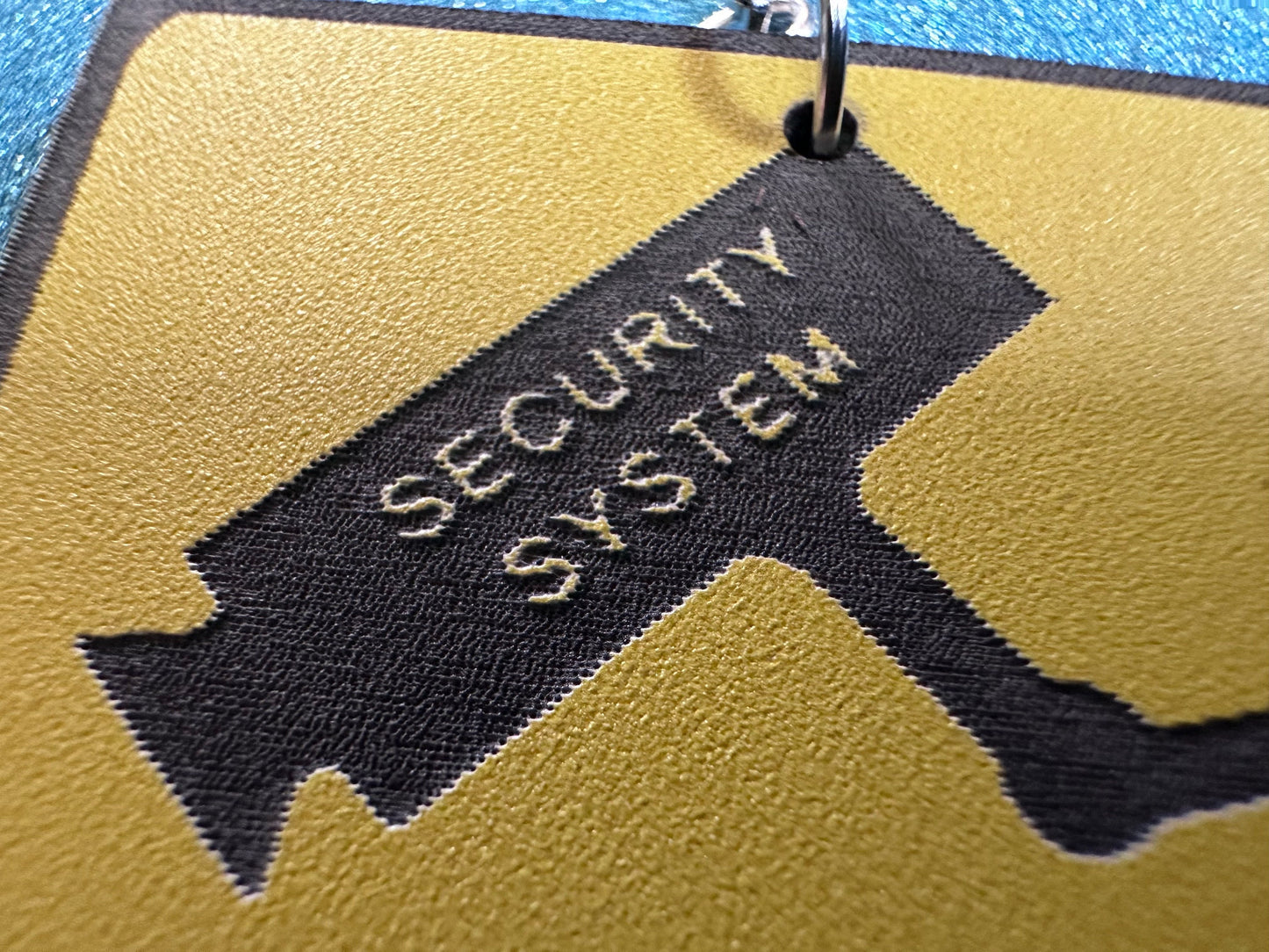 CCTV Sign Earrings: Laser Cut Acrylic Security Sign, Security Camera, Spy, Video Surveillance, Security, Video, Best Gifts for Her/Him/Them