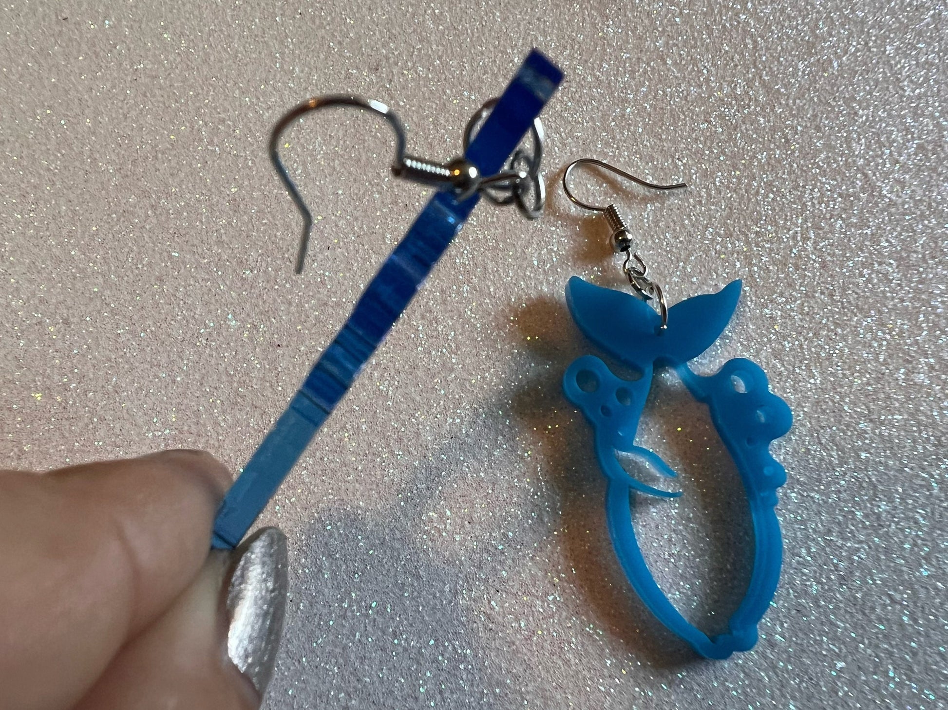CLEARANCE - Whale Earrings: Laser Cut Acrylic Whales, Ocean Animals, Sea Creatures, Fish, Aquatic, Best Gifts for Her/Him/Them