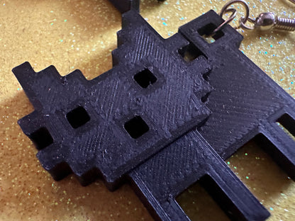 Cat Earrings: 3D Printed Cats, Pet, Kitty, Kitten, Pussy Cat, Animals, Feline, Cat, Black Cat, White Cat, Best Gifts for Her/Him/Them