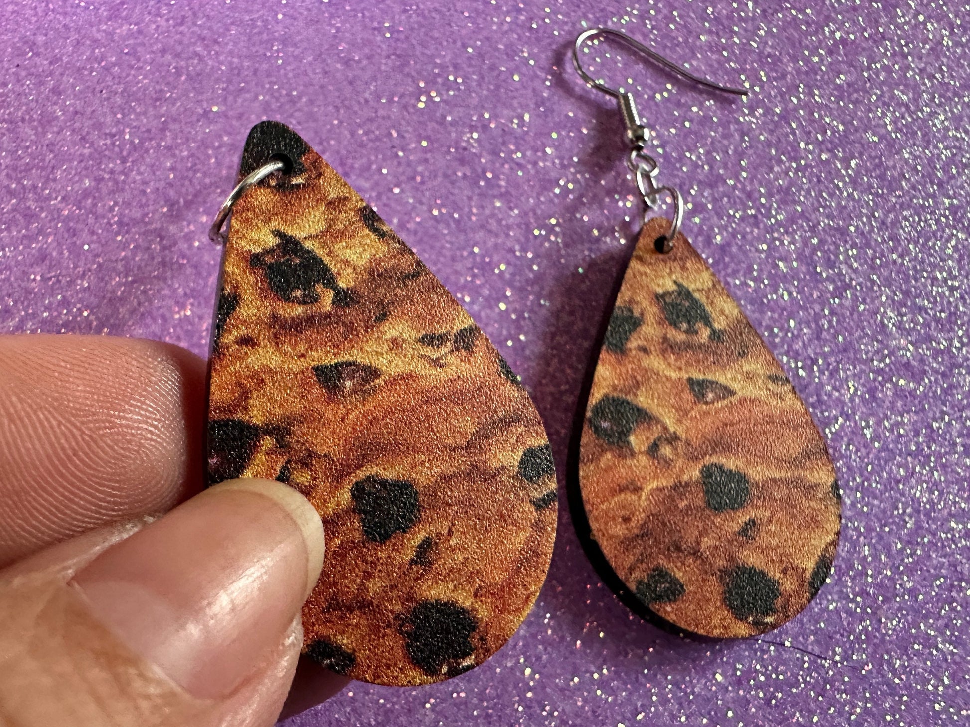 Chocolate Chip Cookie Earrings: Laser Cut Acrylic Cookies, Bakery, Snack, Dessert, Food Earrings, Biscuit, Best Gifts for Her/Him/Them