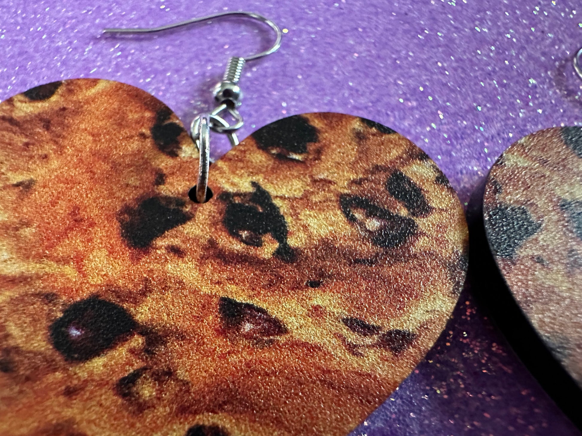 Chocolate Chip Cookie Earrings: Laser Cut Acrylic Cookies, Bakery, Snack, Dessert, Food Earrings, Biscuit, Best Gifts for Her/Him/Them