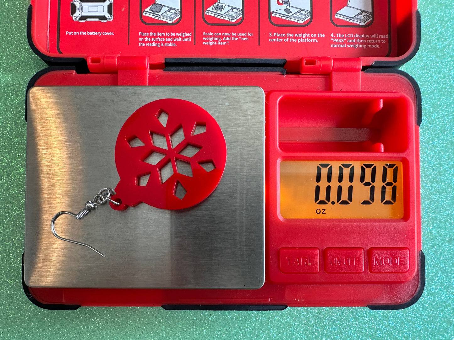 Christmas Ornament Earrings: Christmas Baubles, Festive, Holiday, X-mas Ornaments, Novelty Costume Jewelry, Best Gifts for Her/Him/Them