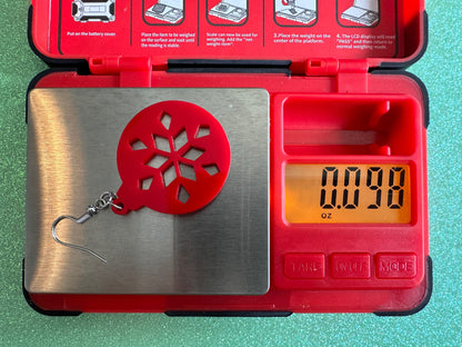 Christmas Ornament Earrings: Christmas Baubles, Festive, Holiday, X-mas Ornaments, Novelty Costume Jewelry, Best Gifts for Her/Him/Them