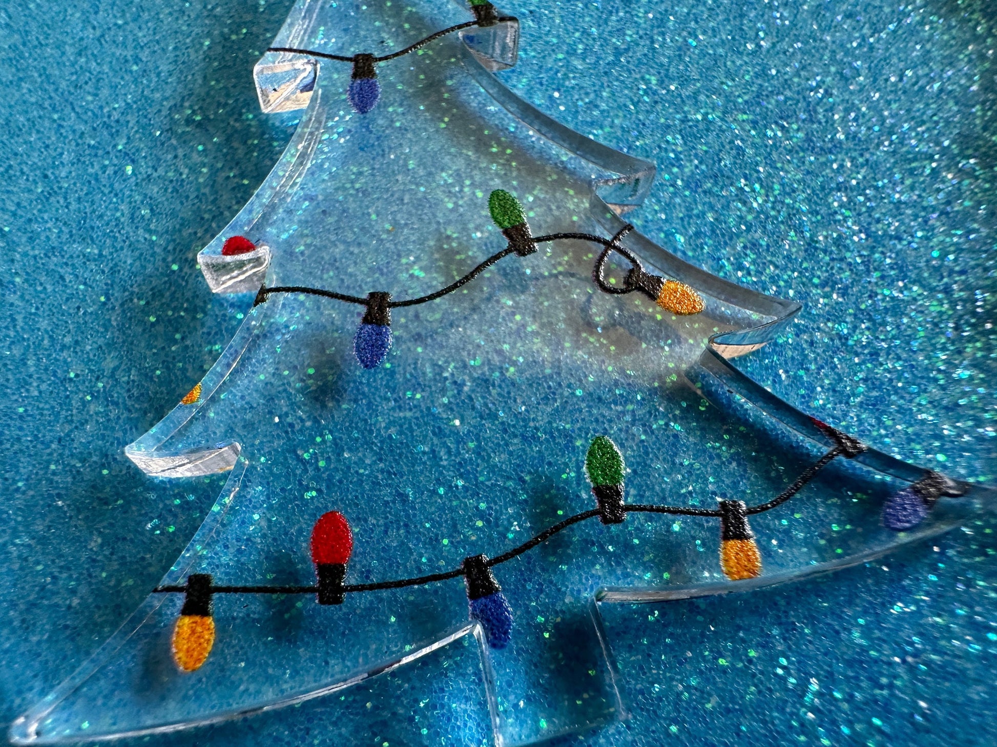 Christmas Tree Earrings: Laser Cut Acrylic Christmas Trees, Candy Canes, Christmas Cookies, Christmas Lights, Xmas, Gifts for Her/Him/Them