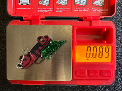 Christmas Truck Earrings: Laser Cut Acrylic Christmas Trees, Red Truck, X-mas, Xmas, Green Earrings, Winter, Best Gifts for Her/Him/Them