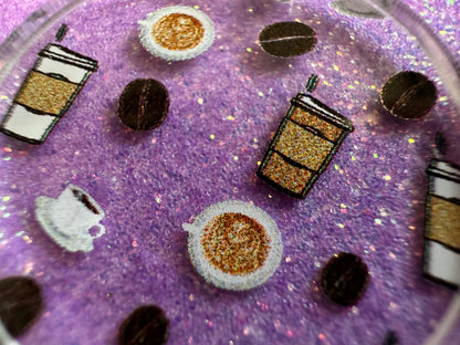 Coffee Earrings: Laser Cut Acrylic Coffees, Hot Drink, Cafe, Food Earrings, Caffeine, Latte, Late, Coffee Beans, Best Gifts for Her/Him/Them