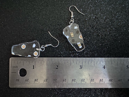 Coffee Earrings: Laser Cut Acrylic Coffees, Hot Drink, Cafe, Food Earrings, Caffeine, Latte, Late, Coffee Beans, Best Gifts for Her/Him/Them