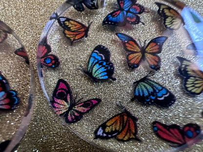 Colorful Butterfly Earrings: Laser Cut Acrylic Butterflies, Summer, Monarch, Blue Morpho, Fly, Insects, Bugs, Best Gifts for Her/Him/Them