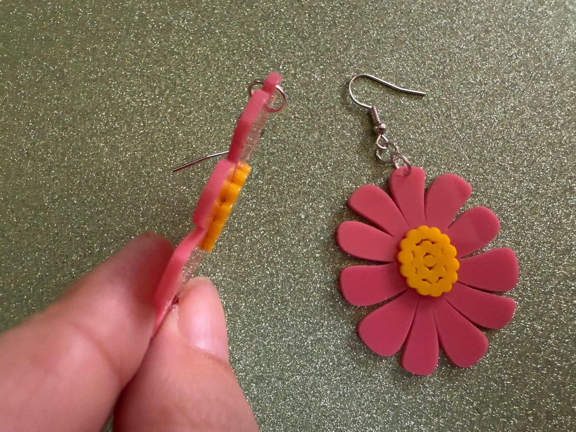 Colorful Flower Earrings: Laser Cut Acrylic Flowers, Floral, Botany, Bouquet, Florals, Plants, Summer Vibes, Best Gifts for Her/Him/Them