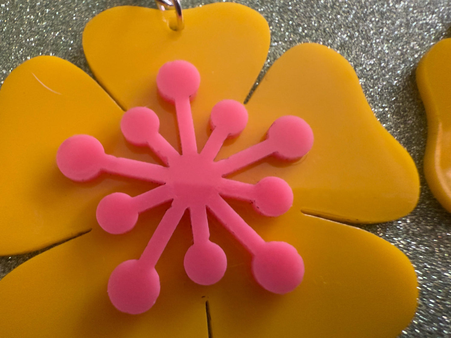 Colorful Flower Earrings: Laser Cut Acrylic Flowers, Floral, Botany, Bouquet, Florals, Plants, Summer Vibes, Best Gifts for Her/Him/Them