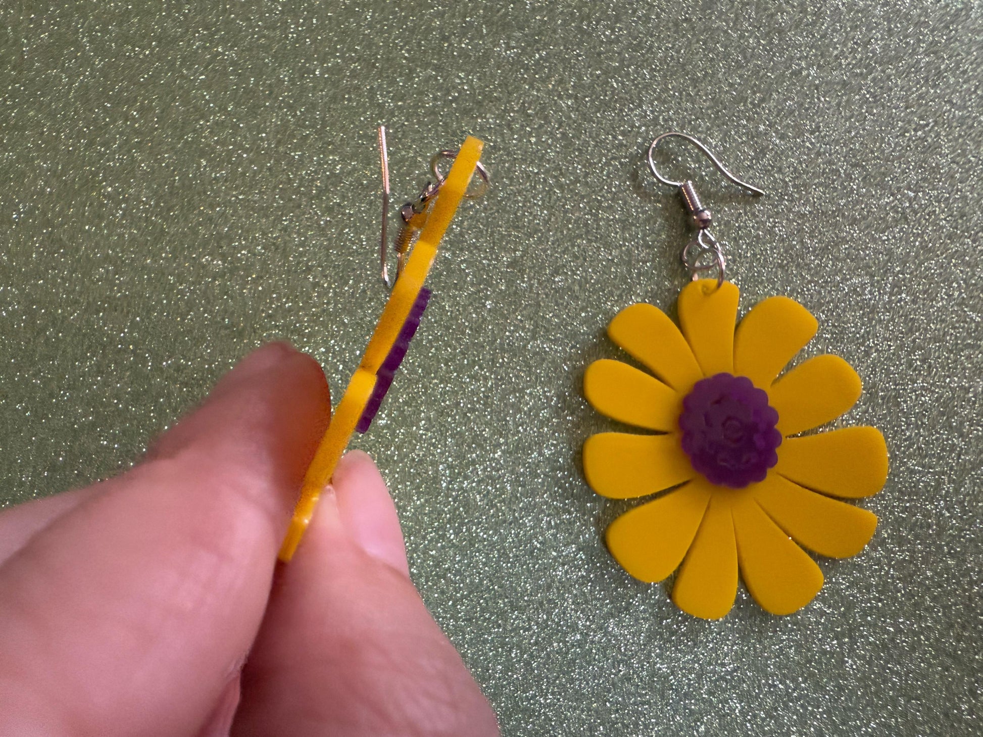 Colorful Flower Earrings: Laser Cut Acrylic Flowers, Floral, Botany, Bouquet, Florals, Plants, Summer Vibes, Best Gifts for Her/Him/Them