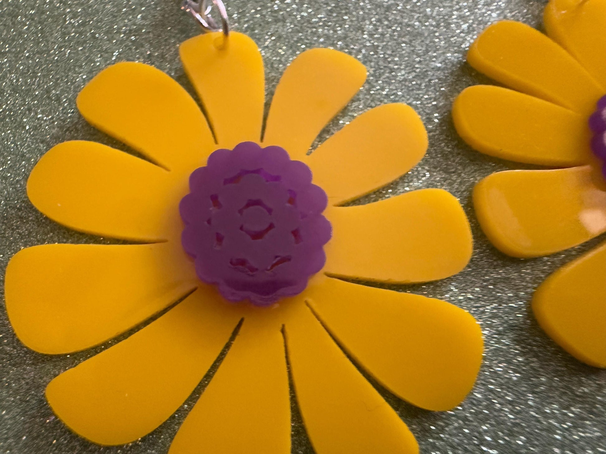 Colorful Flower Earrings: Laser Cut Acrylic Flowers, Floral, Botany, Bouquet, Florals, Plants, Summer Vibes, Best Gifts for Her/Him/Them