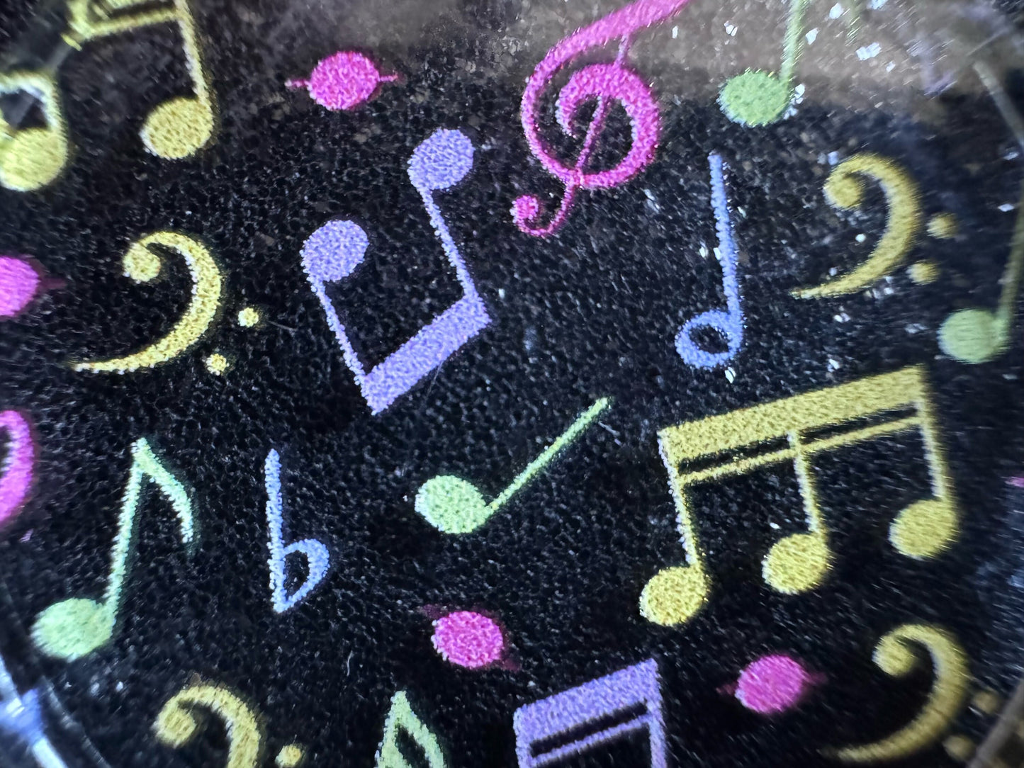 Colorful Music Note Earrings: Laser Cut Acrylic Sheet Music, Piano, Classical, Concert, Musician, Treble Cleff, Best Gifts for Her/Him/Them