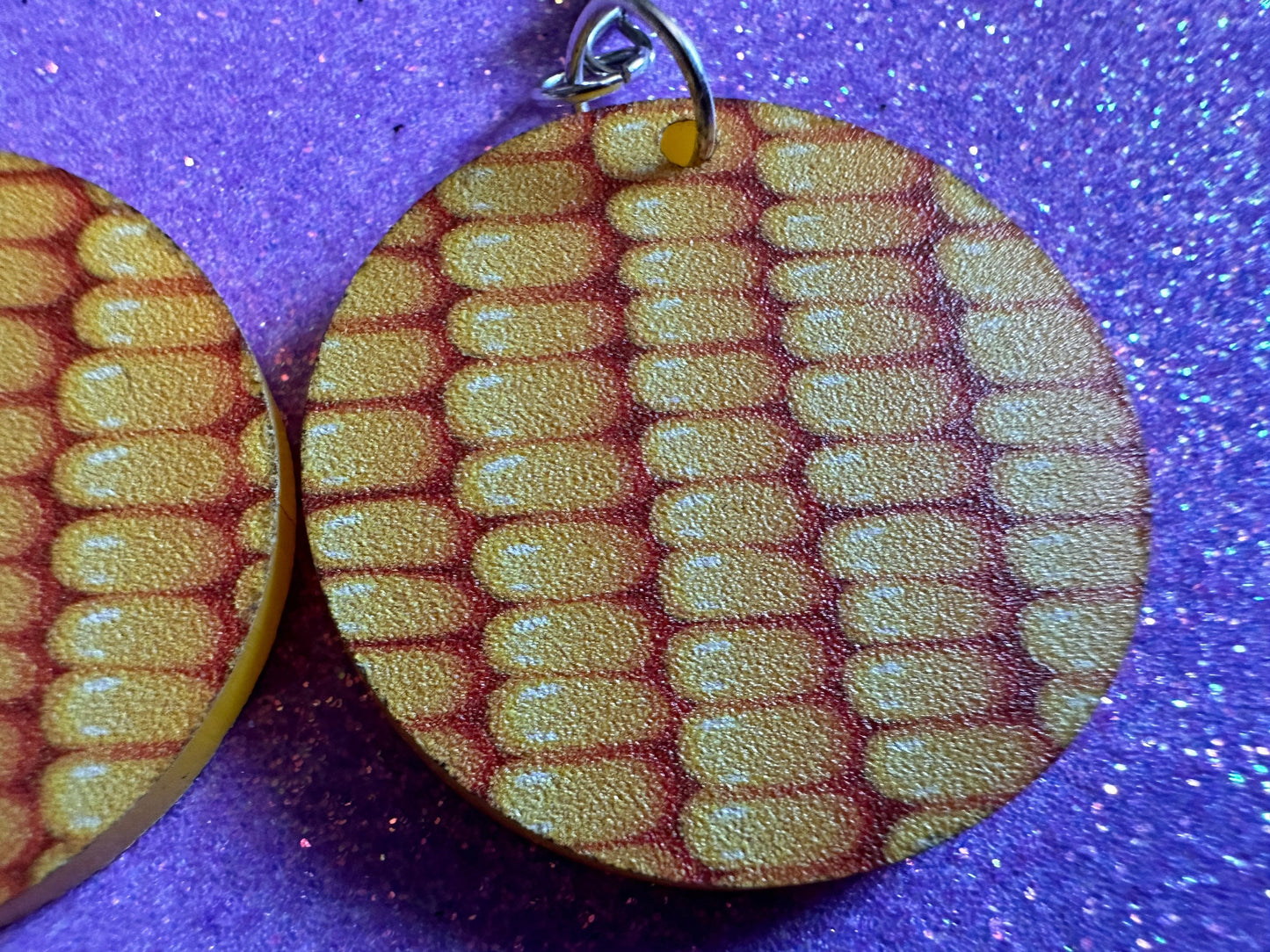 Corn Earrings: Laser Cut Acrylic Corn, Corn Kernels, Farm, Gardening, Vegetables, Food Earrings, Green Earrings, Best Gifts for Her/Him/Them