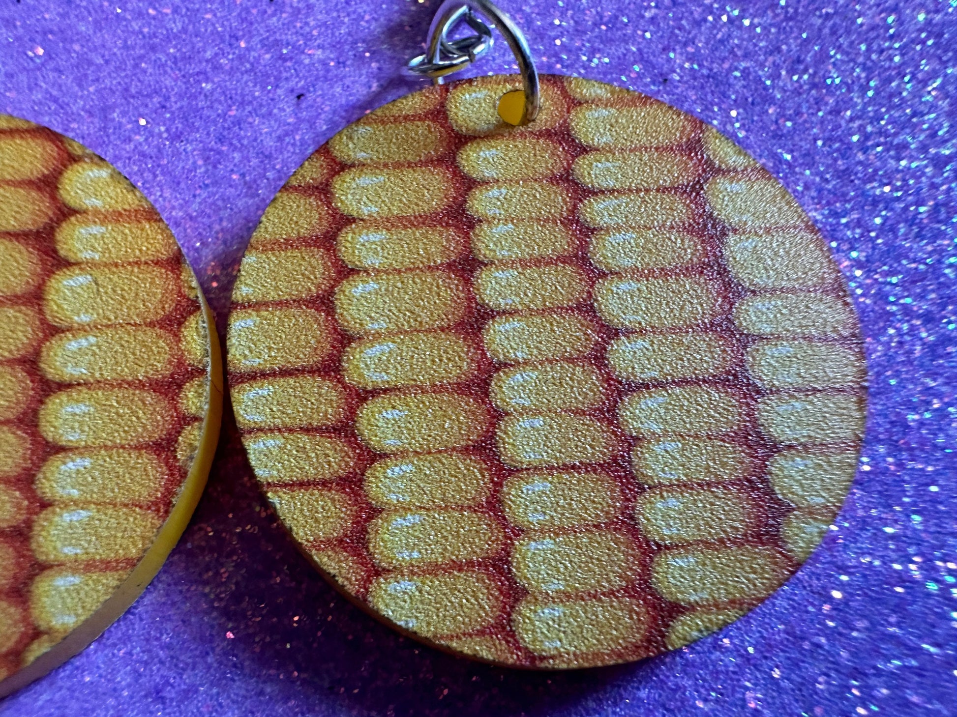 Corn Earrings: Laser Cut Acrylic Corn, Corn Kernels, Farm, Gardening, Vegetables, Food Earrings, Green Earrings, Best Gifts for Her/Him/Them