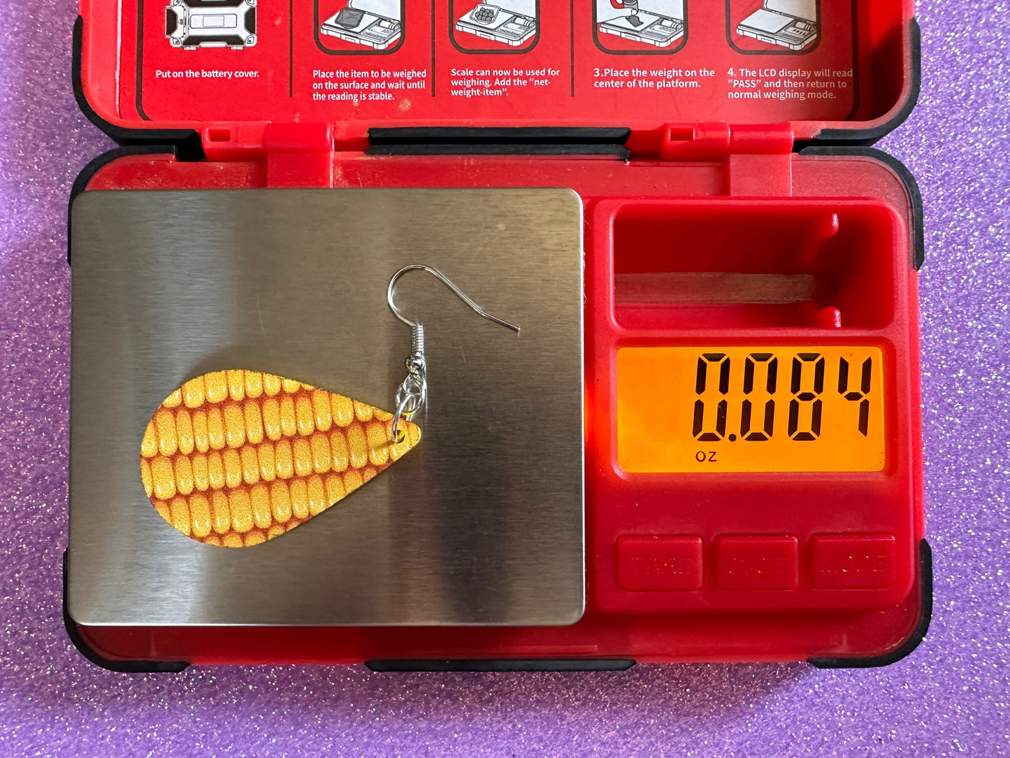 Corn Earrings: Laser Cut Acrylic Corn, Corn Kernels, Farm, Gardening, Vegetables, Food Earrings, Green Earrings, Best Gifts for Her/Him/Them