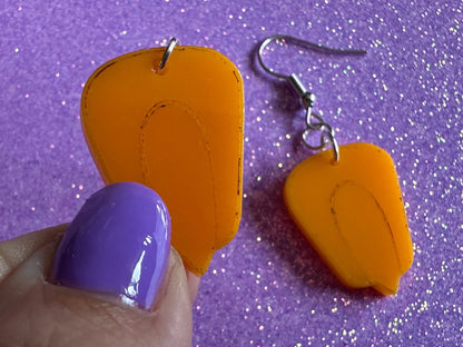 Corn Earrings: Laser Cut Acrylic Corn Kernels, Farm, Gardening, Vegetables, Food Earrings, Green Earrings, Best Gifts for Her/Him/Them