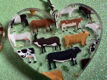 Cow Earrings: Laser Cut Acrylic Cows, Heifer, Moo, Milk, Dairy Cow, Farm, Animals, Buffalo, Bovines, Bison, Best Gifts for Her/Him/Them