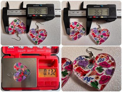 Cowboy Theme Earrings: Laser Cut Acrylic Cowboy Hat, Cowbow Boots, Saddle, Cactus, Cacti, Cowgirl, Western, Best Gifts for Her/Him/Them