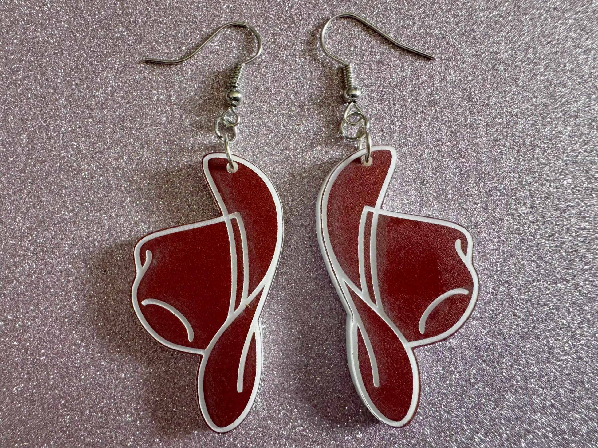 Cowboy Theme Earrings: Laser Cut Acrylic Cowboy Hats, Cowbow Theme, Western Party, Novelty Earrings, Rodeo, Best Gifts for Her/Him/Them