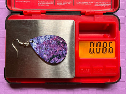 Custom Clip On Earrings Your Image Here Any Photo Sublimated, Best Gift For Her/Him/Them