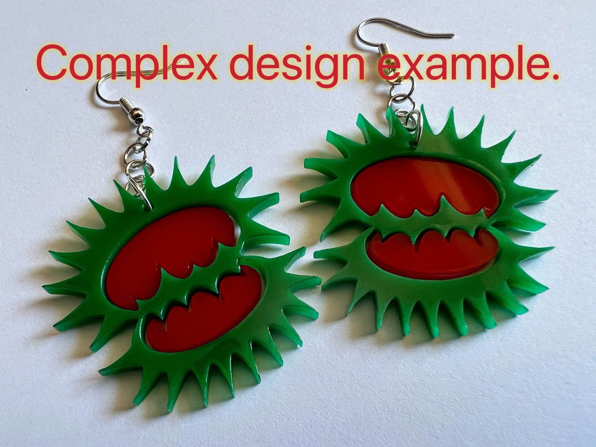 Custom Earrings: Personalized Laser Cut Acrylic Earrings, Unique Earrings, Customized Jewelry, Unique Gifts, Best Gift For Her/Him/Them