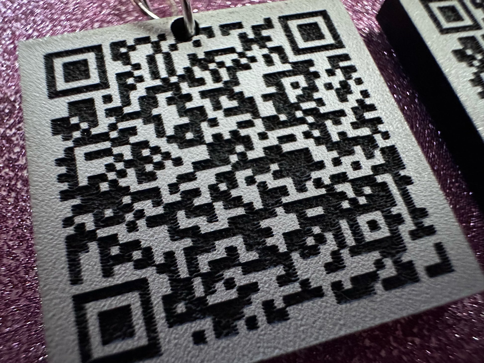 Custom QR Code Earrings: Laser Cut QR Codes, Promote Your Business, Business Card Earrings, Promotional Earring, Best Gifts for Her/Him/Them