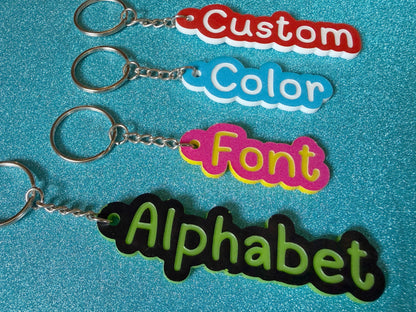 Custom Text Earrings: Laser Cut Words, Letters, Names, Teacher Gift, Anniversary, Gifts for Her/Him/Them