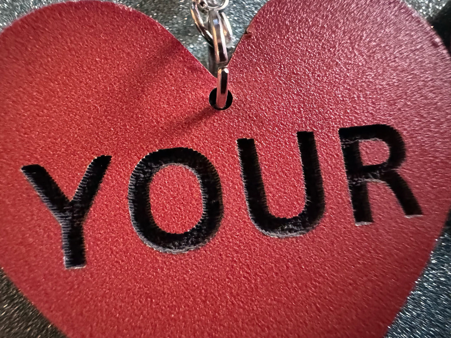Custom Text Earrings: Laser Engraved Words, Orange with Black Text, Letters, Names, Teacher Gift, Anniversary, Best Gifts for Her/Him/Them