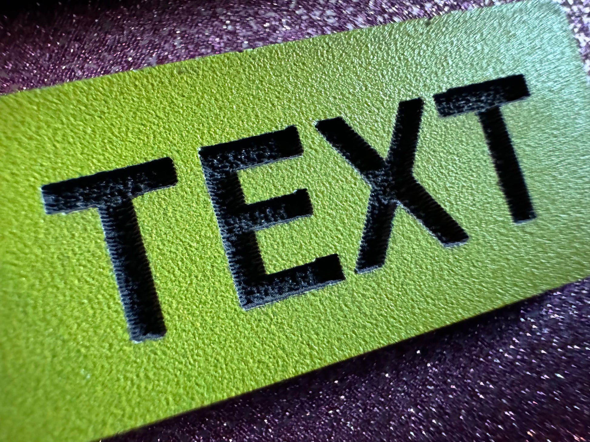 Custom Text Earrings: Laser Engraved Words, Yellow with Black Text, Letters, Names, Teacher Gift, Anniversary, Best Gifts for Her/Him/Them