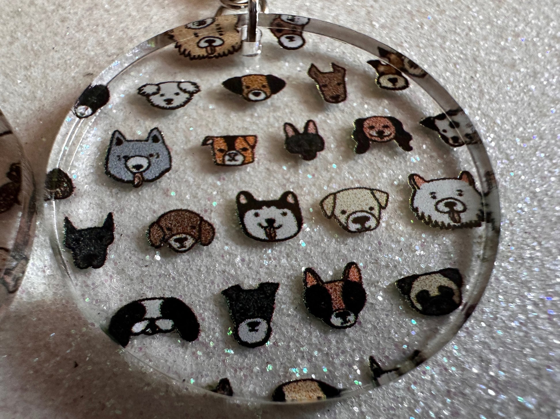 Cute Dog Face Earrings: Laser Cut Acrylic Dogs, Canine, Labs, Pit Bull, Chihuahua, German Shepherd, Doggy Tails, Best Gifts for Her/Him/Them