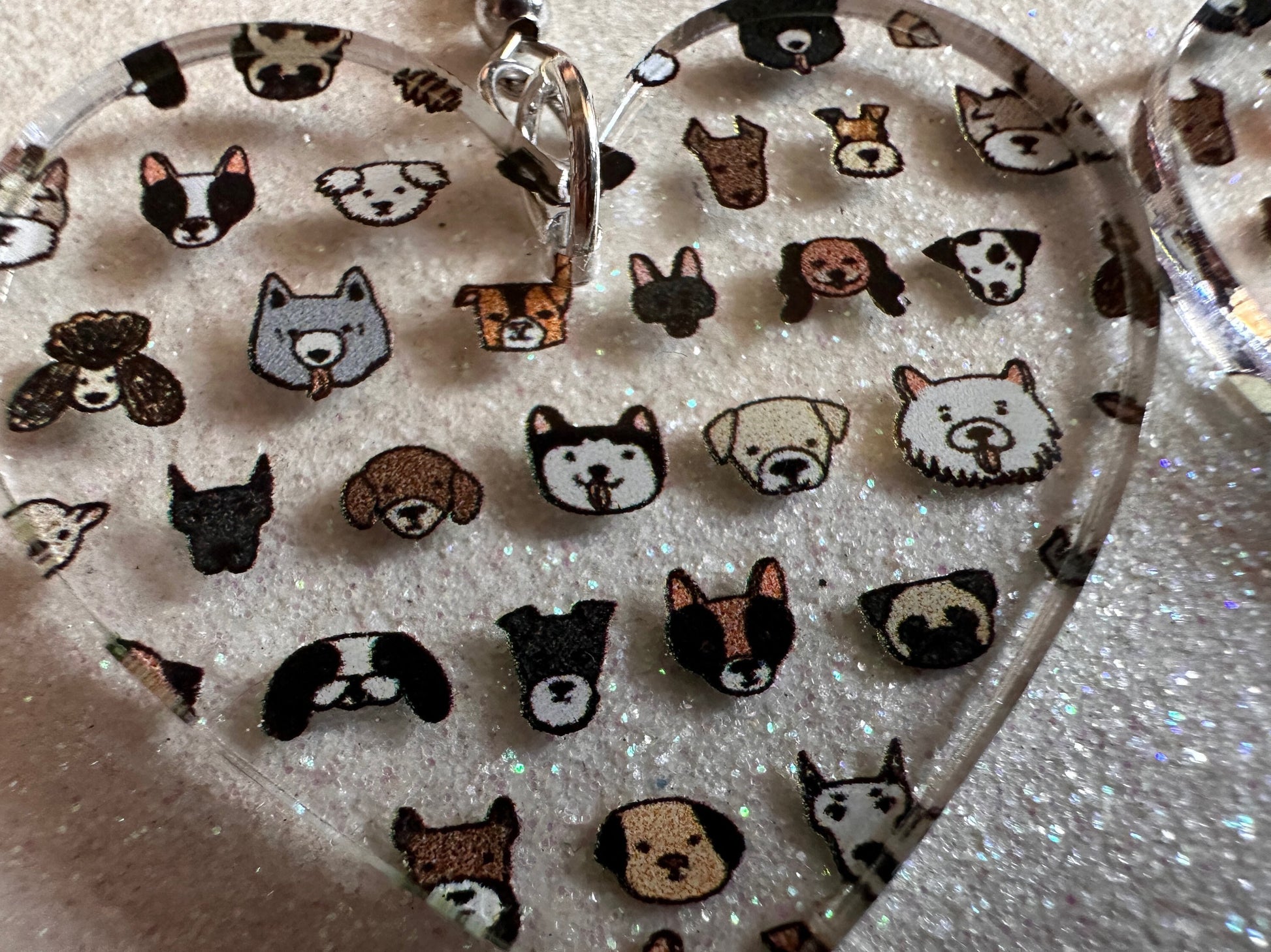 Cute Dog Face Earrings: Laser Cut Acrylic Dogs, Canine, Labs, Pit Bull, Chihuahua, German Shepherd, Doggy Tails, Best Gifts for Her/Him/Them