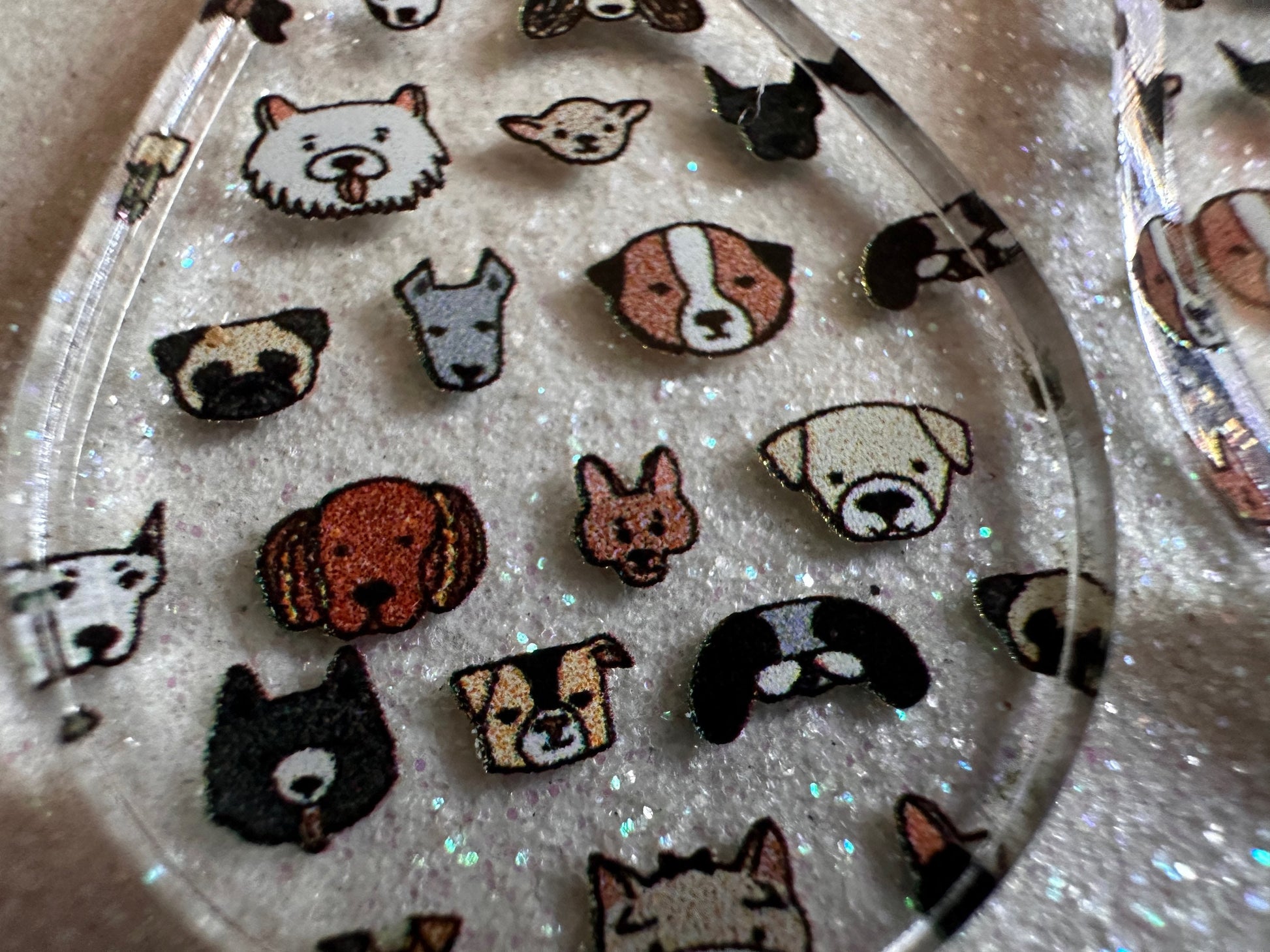 Cute Dog Face Earrings: Laser Cut Acrylic Dogs, Canine, Labs, Pit Bull, Chihuahua, German Shepherd, Doggy Tails, Best Gifts for Her/Him/Them