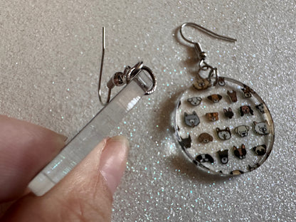 Cute Dog Face Earrings: Laser Cut Acrylic Dogs, Canine, Labs, Pit Bull, Chihuahua, German Shepherd, Doggy Tails, Best Gifts for Her/Him/Them