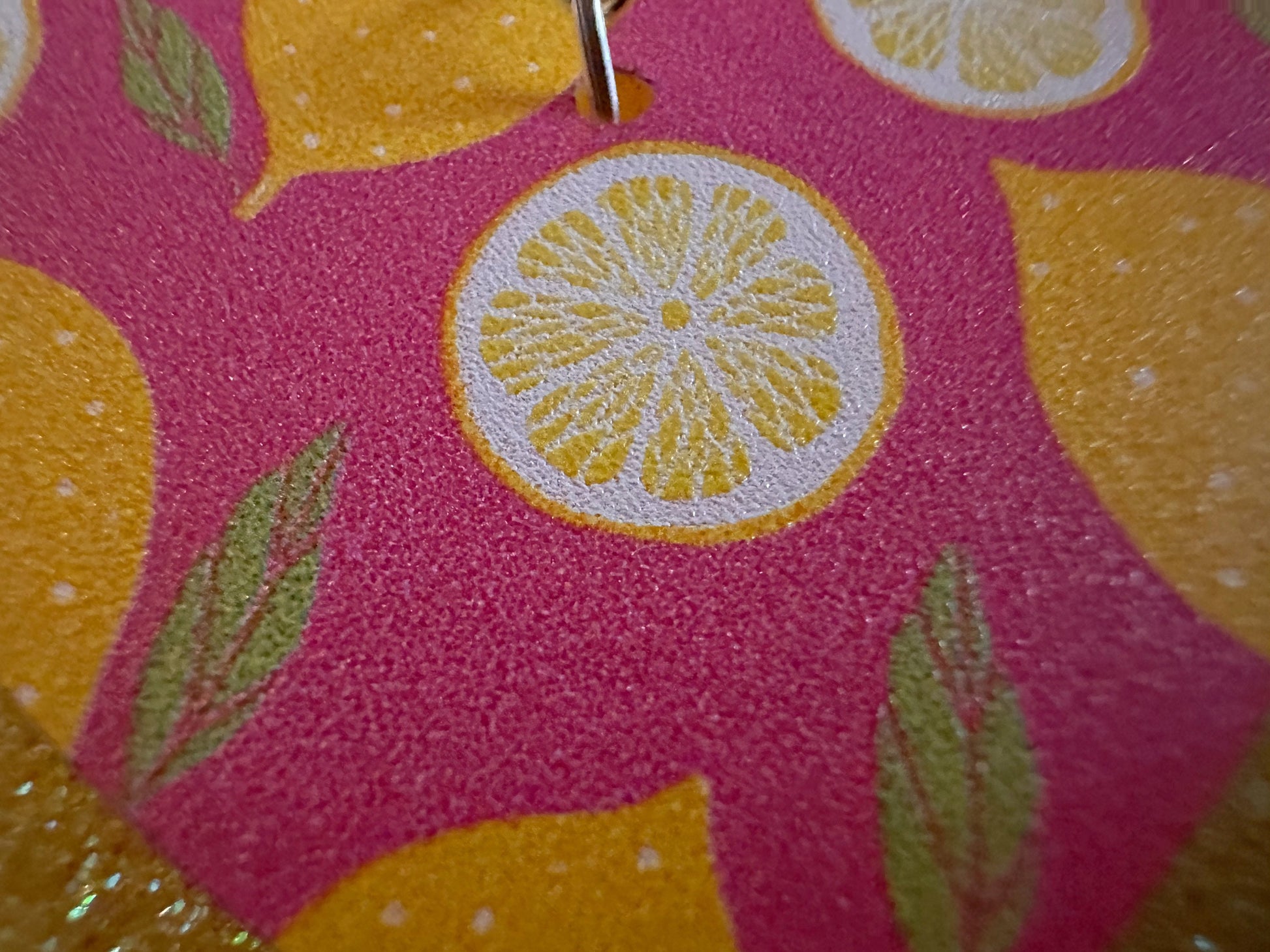 Cute Lemon Earrings: Laser Cut Acrylic Lemons, Mini Lemons, Fruit, Citrus, Food, When Life Gives You Lemons, Best Gifts for Her/Him/Them